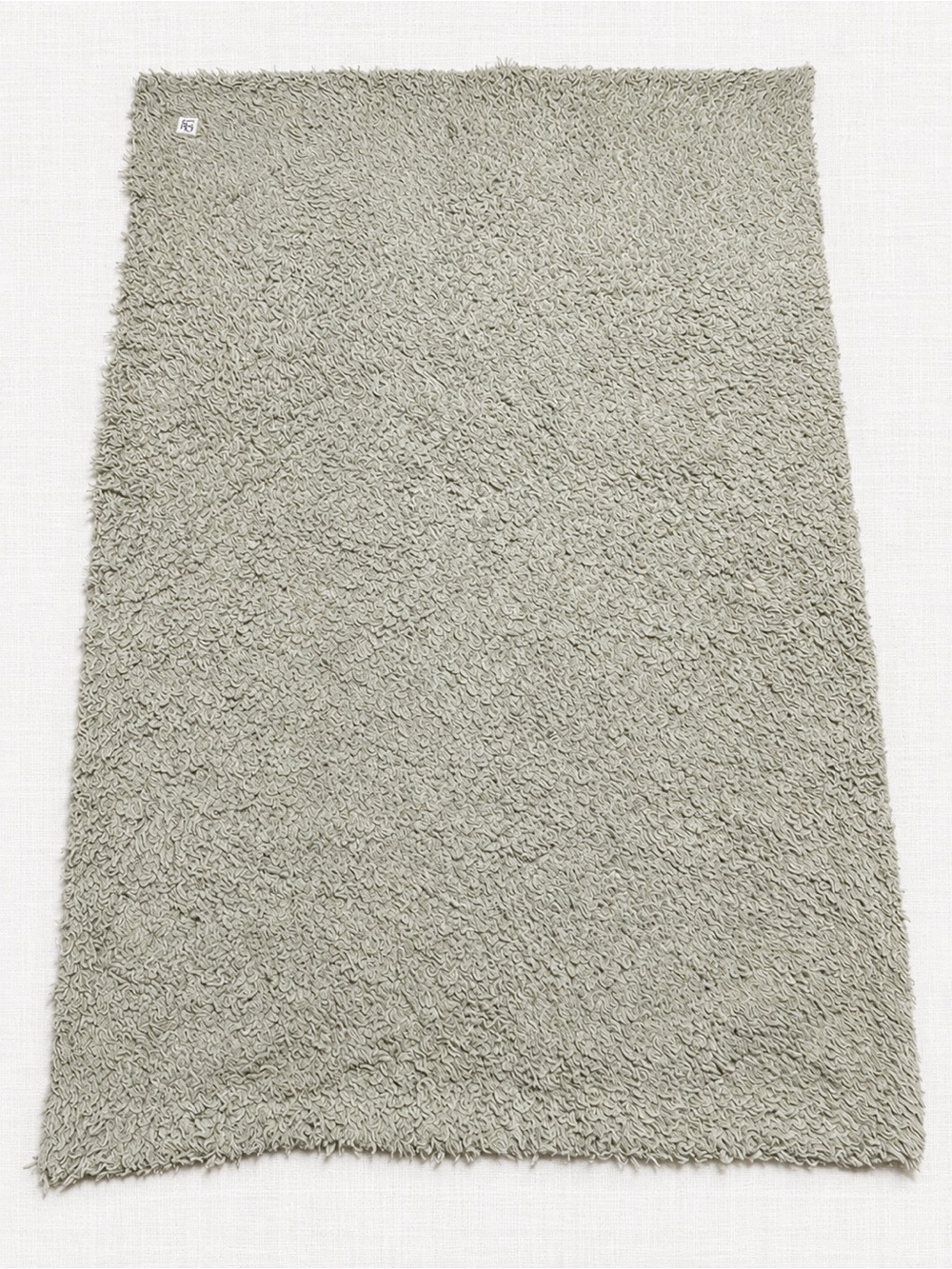 QE Home Green Shag Faux Fur Throw Blanket 70” x 45”
